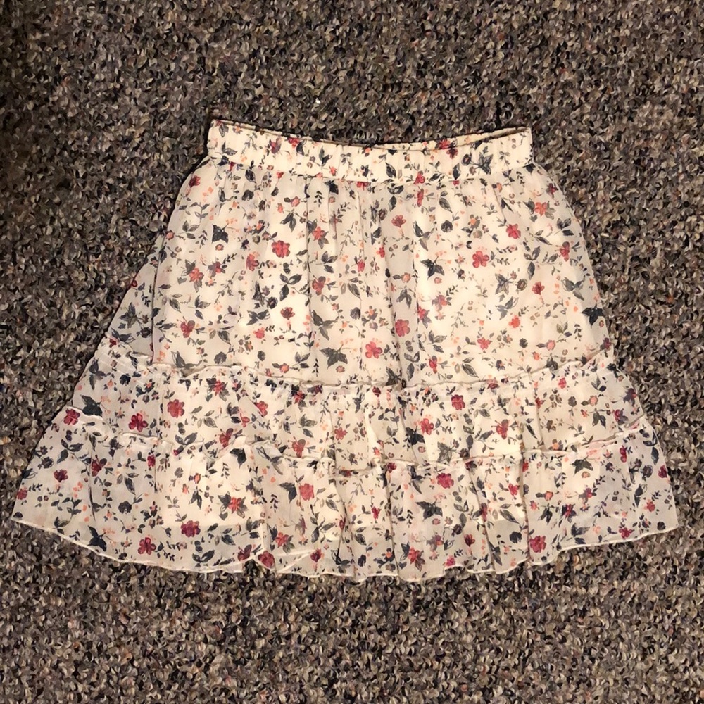 Floral skirt
